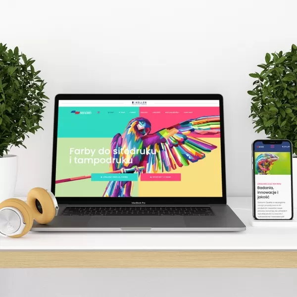 Projekt firmowej strony internetowej