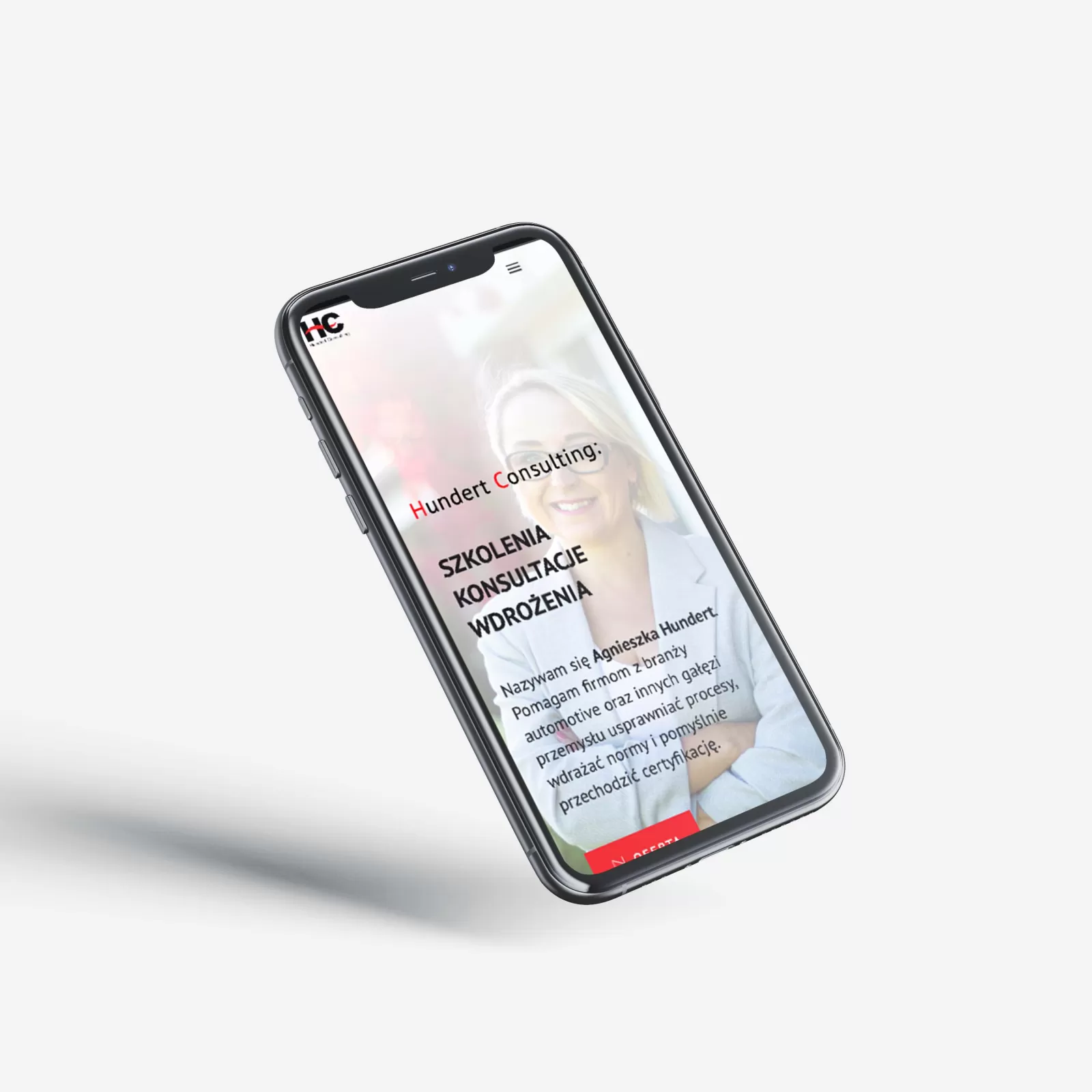 Strona internetowa na mobile