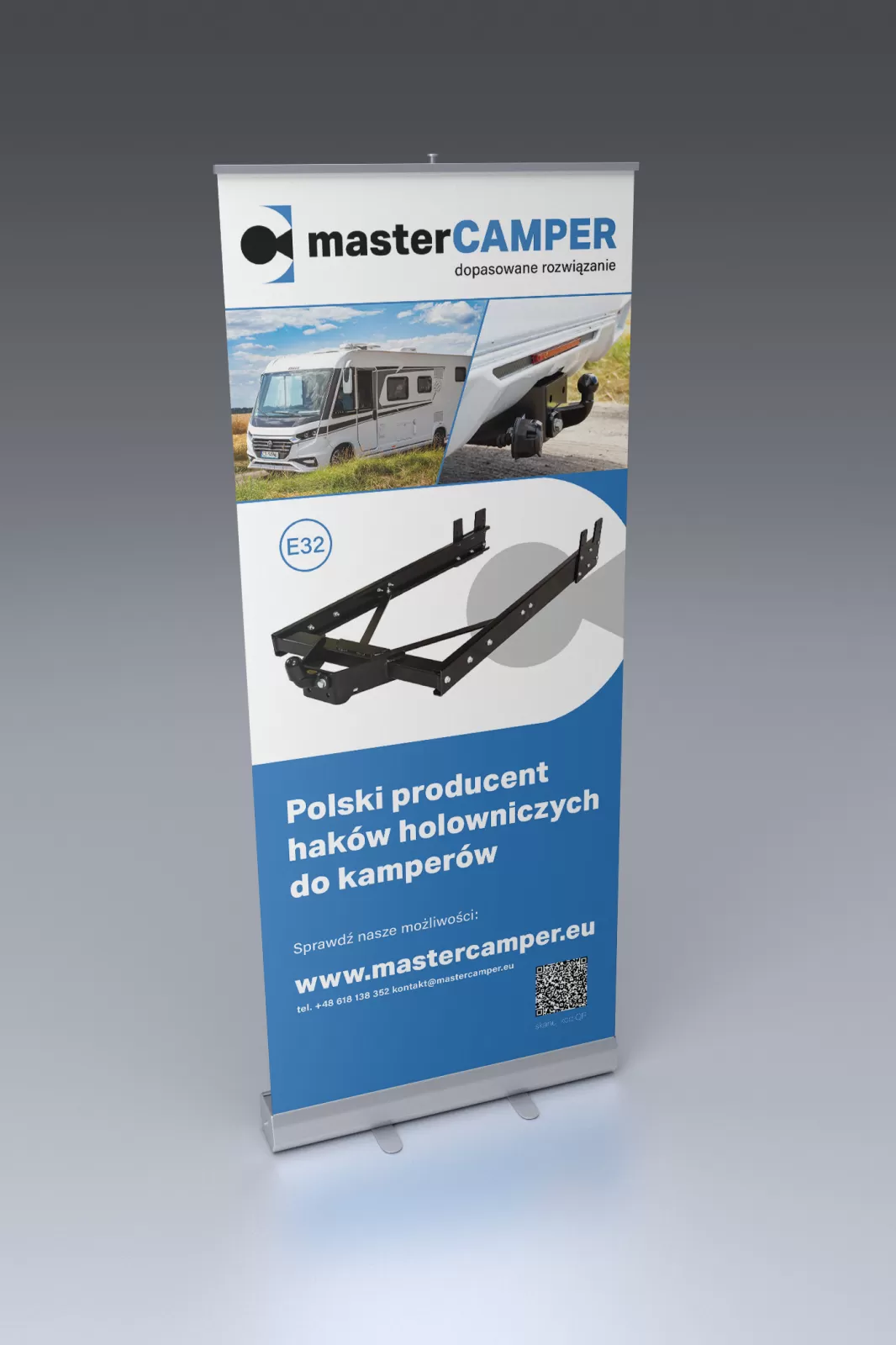 Projekt roll upa dla marki Master Camper